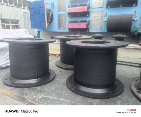 25°C a 80°C Celdas de caucho para guardabarros personalizadas negras duraderas para puertas de embarque marinas diseñadas para una absorción efectiva del impacto