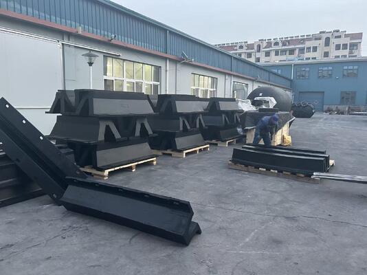 Excelente rendimiento de compresión GUARDABARROS FLOTANTE Artículo No. Defensas de Goma Super Arco
