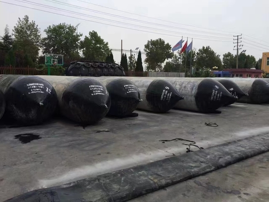 Bolsas de aire de caucho marino de presión para el atraque, elevación y lanzamiento con capa interna de caucho natural