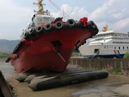 Bolsas de aire de caucho marino de presión para el atraque, elevación y lanzamiento con capa interna de caucho natural