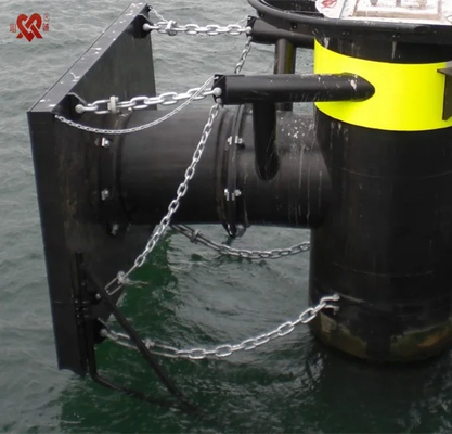60-80 Shore A Hardness Cell Fenders de caucho para protección de embarcaciones Certificado ISO 9001