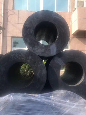 Absorción de alta energía Fender de caucho cilíndrico 10-1000 kg Capacidad de carga alta