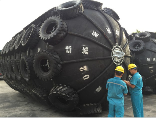 Fácil de instalar parachoques de barco llenos de aire para protección marina y durabilidad