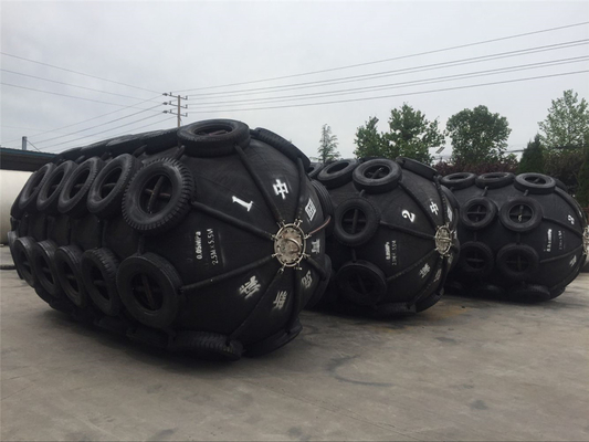 Fenders marinos neumáticos de fácil instalación para buques de la Guardia Costera