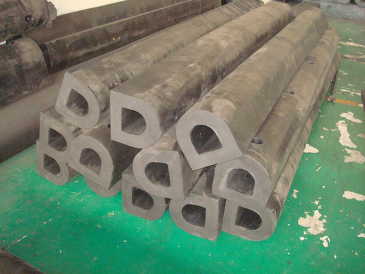 Fenders de caucho en forma de D negro sólido excelente resistencia al clima paquete estándar por caucho Fender