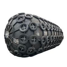 Fender de caucho neumático flotante industrial de 0,05 MPa blanco espesado para offshore