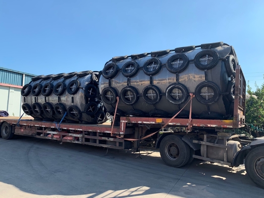 Fenders marinos llenos de espuma fáciles y rápidos de instalar y mantener Certificado ISO 17357