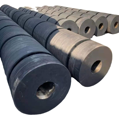 Fender de caucho cilíndrico de 100-2000 mm de diámetro para la función de absorción de energía de impacto