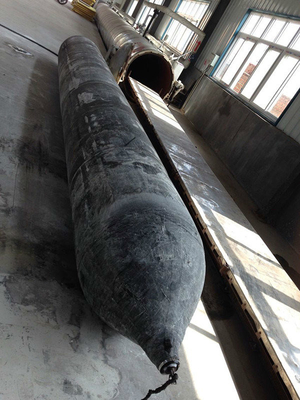 Presión 0.05-0.25 MPA Bolsas de aire de caucho marino espesor 6mm-20mm Capas 4-9 Diseño de construcción de trabajo pesado