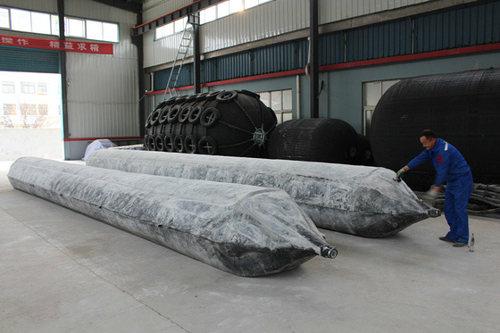 Bolsas de aire de goma marina de alta presión para el lanzamiento con vida útil de 6-8 años D1M*EL12M