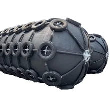 Fenders neumáticos de caucho Yokohama para protección de buques Diámetro de brida de galvanizado en caliente 0,5-4,5 m