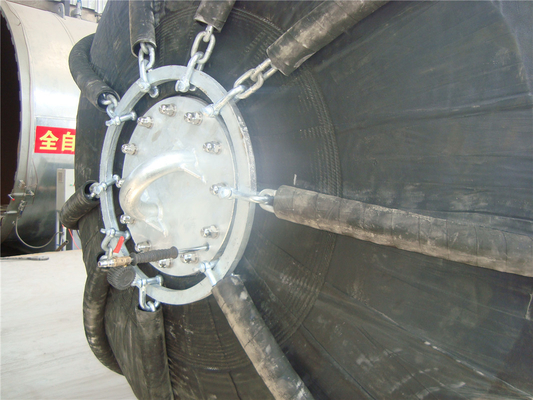 2 años de garantía Fenders neumáticos de Yokohama con material de caucho y brida de galvanizado en caliente