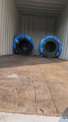 Fenders de caucho cilíndrico de alta absorción de energía con instalación atornillada Dureza 60-85HA