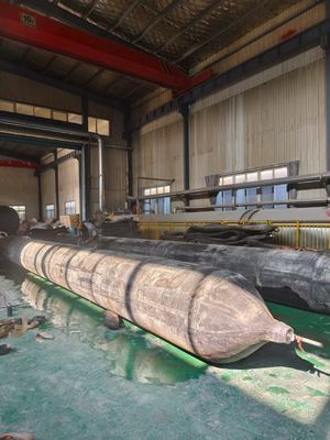 Bolsas de aire de lanzamiento de buques 1,0 m-35 m longitud brazo único/doble 10-1000 toneladas capacidad de peso para la industria naval