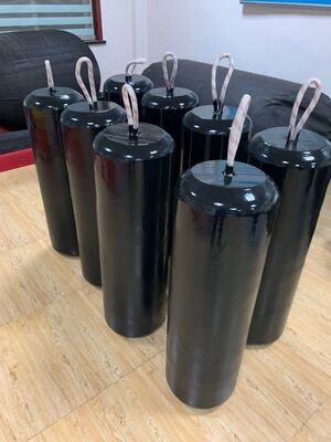 Defensas rellenas de espuma de poliuretano y goma diseñadas para evitar colisiones y mejorar la protección contra impactos