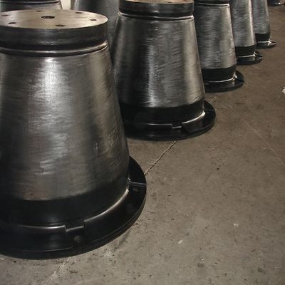 Formato de dibujo Fenders de caucho de cono paso para amortiguación industrial