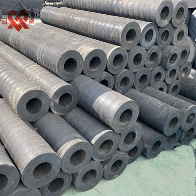 Instalación atornillada Fender cilíndrico de goma 10-1000 kg longitud 1000-5000 mm personalizable para aplicaciones en puertos y muelles